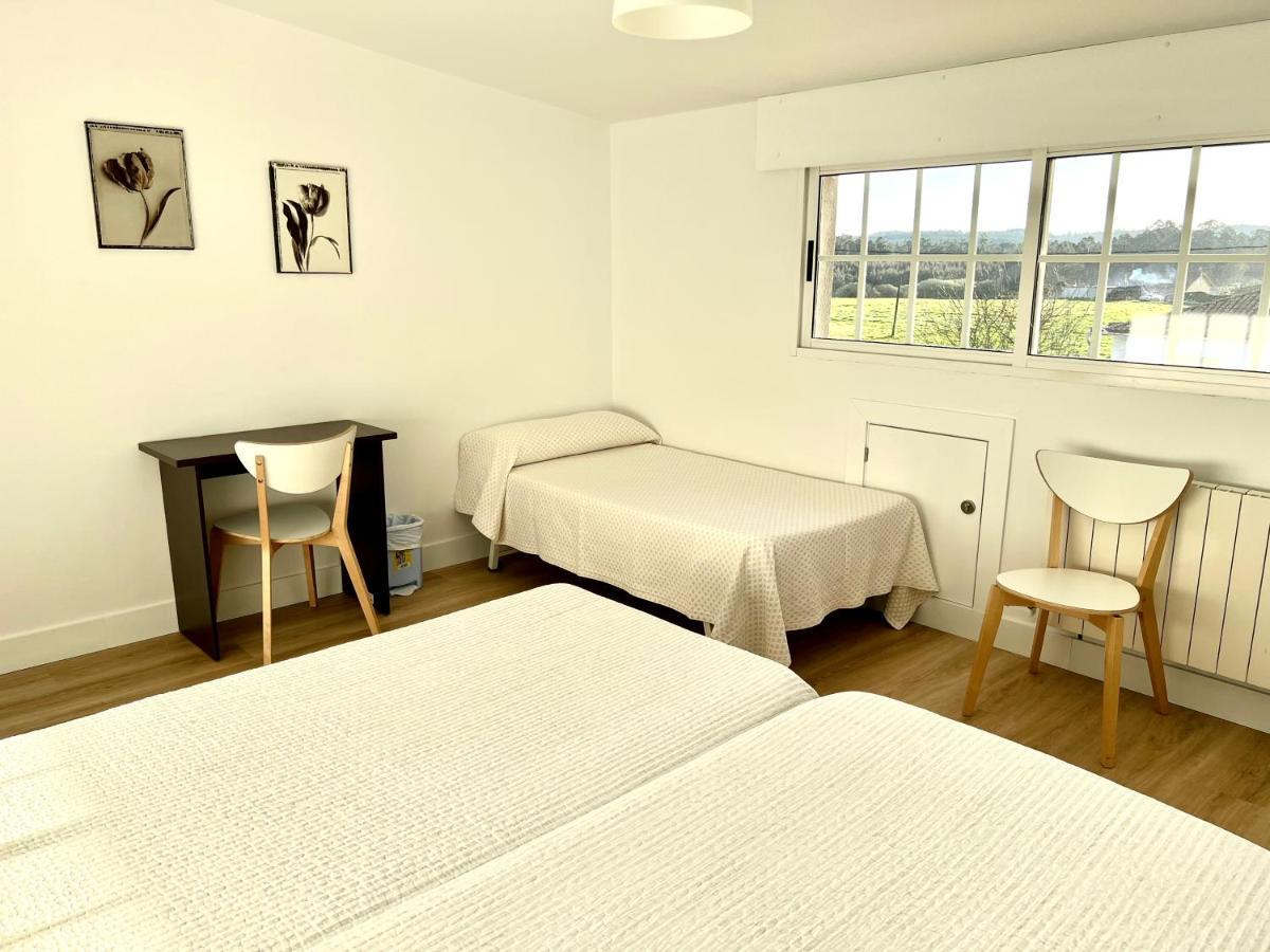 Pension Maruja * Hotell O Pedrouzo Eksteriør bilde