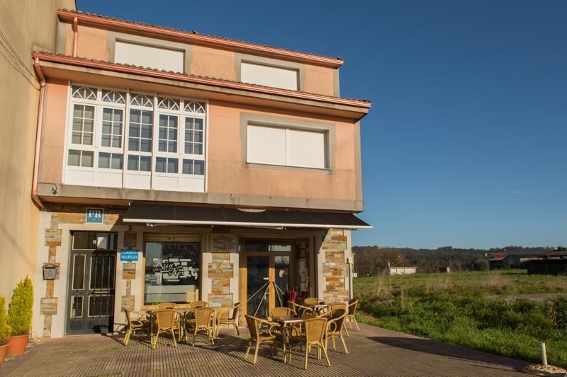 Pension Maruja * Hotell O Pedrouzo Eksteriør bilde